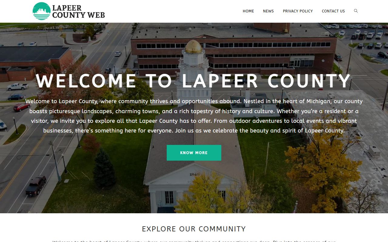 Lapeer County Sheriff website for warrant records search