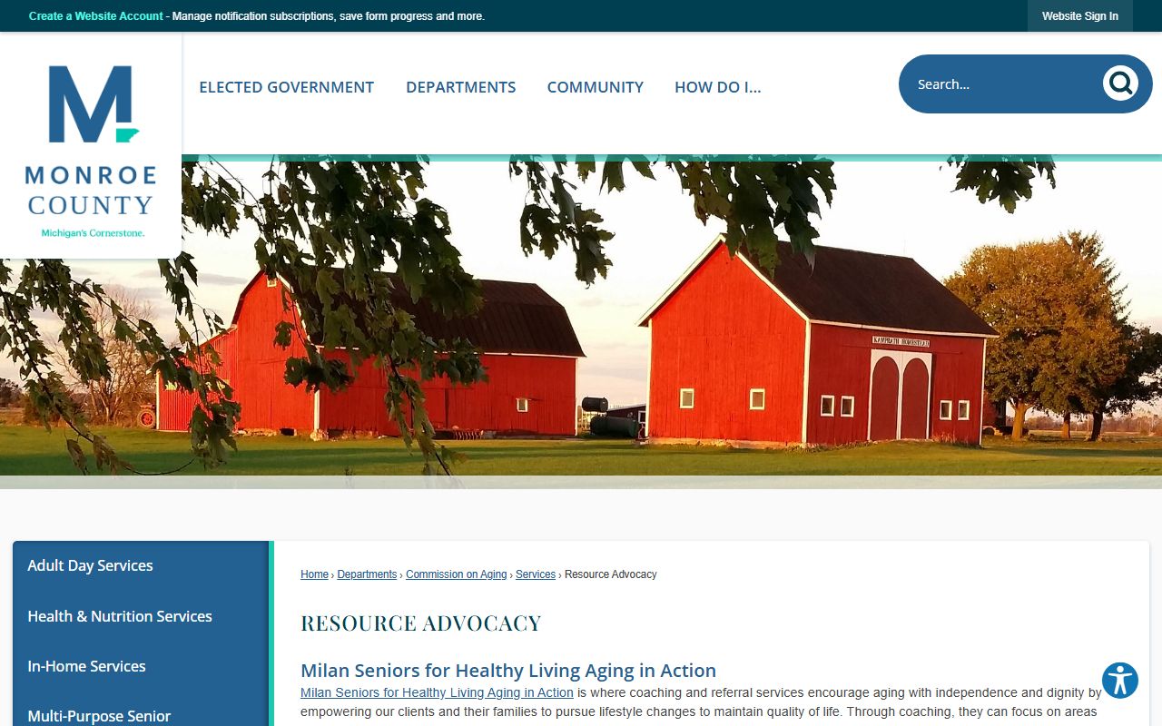 Monroe County Sheriff website for warrant records search